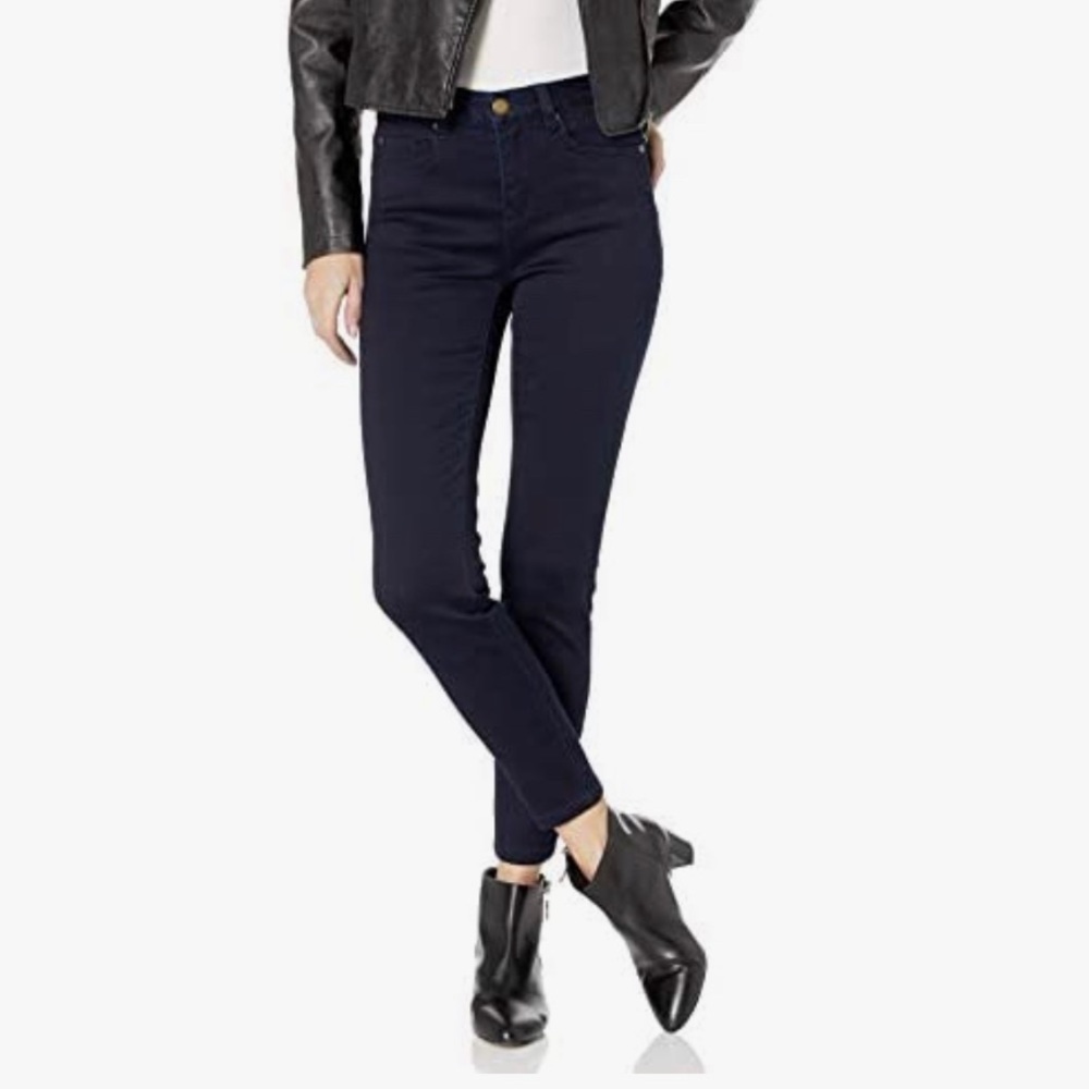 Tribal Women's Navy Ankle Jeans